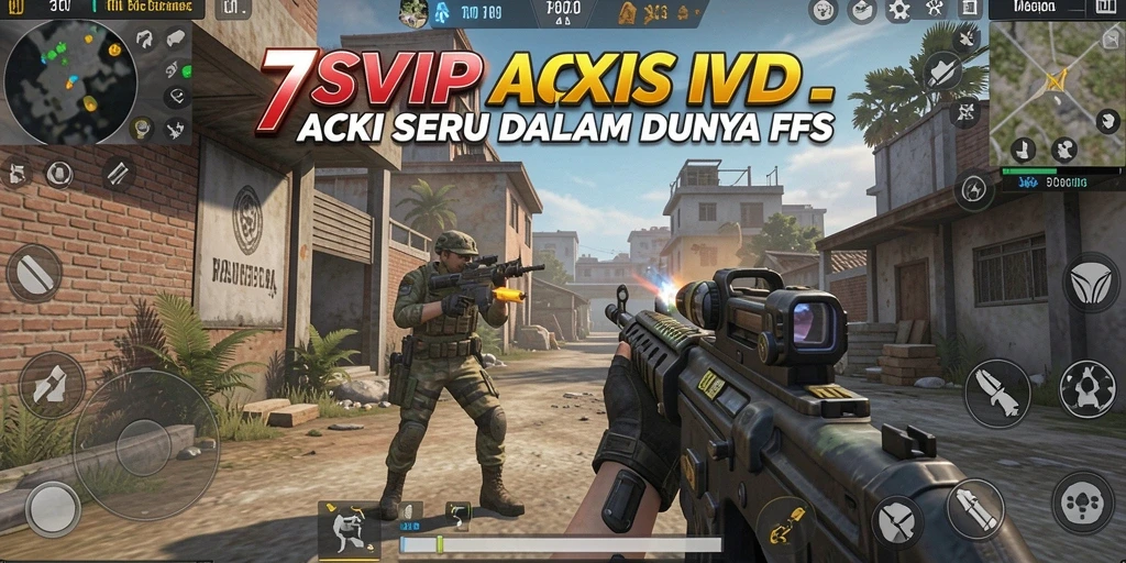 Gameplay intens di 7SVIP dengan aksi tembak-menembak yang seru.