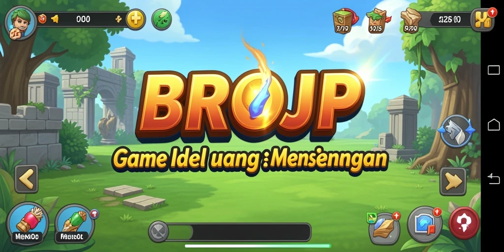 Tampilan gameplay BROJP yang menarik dan menghibur untuk dinikmati.