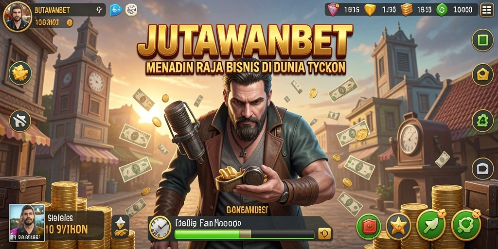 Screenshot utama JUTAWANBET menampilkan gameplay Tycoon yang seru.