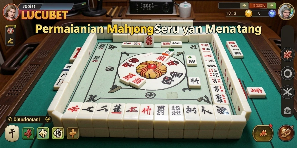 Gameplay menarik Mahjong dalam aplikasi LUCUBET.