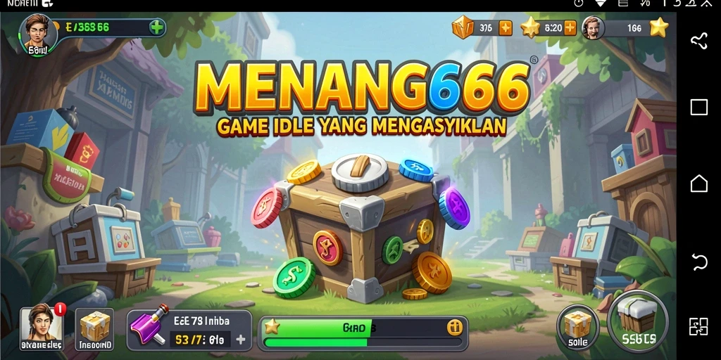 Tampilan gameplay Idle yang seru dan menarik di MENANG666.