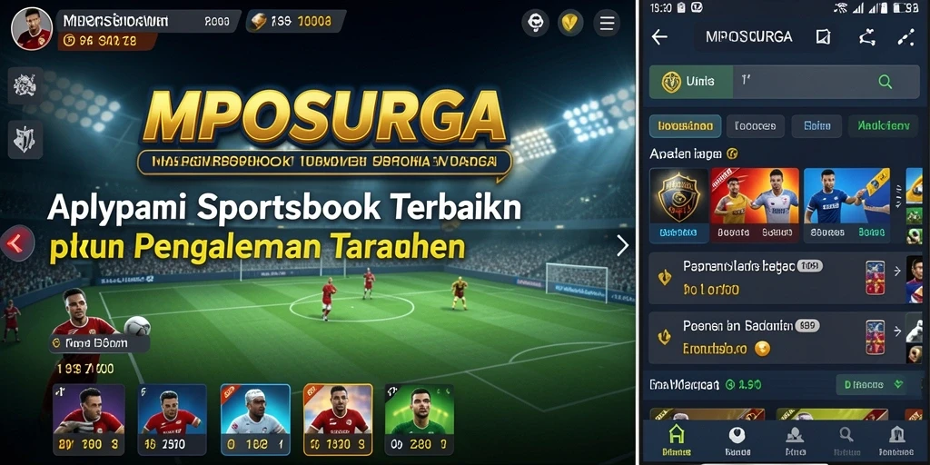 Tampilan menarik dari gameplay Sportsbook MPOSURGA.