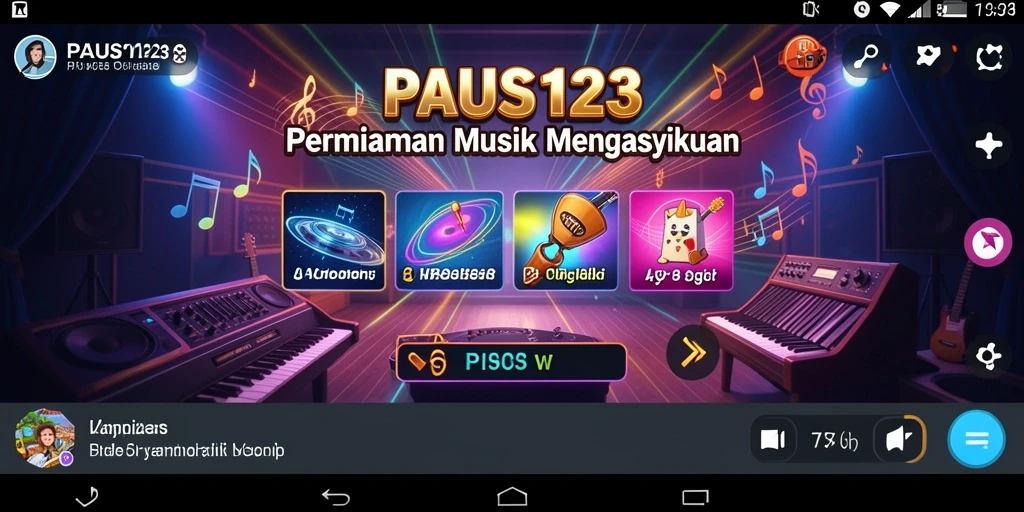 Tampilan gameplay PAUS123 yang menarik dan interaktif.