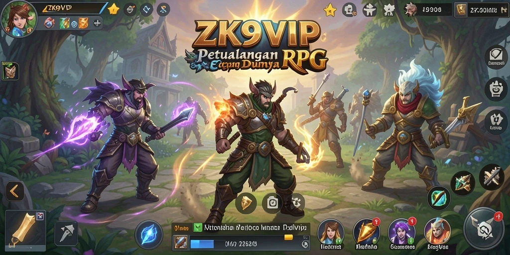 Screenshot gameplay ZK9VIP yang menampilkan pertarungan seru dan karakter menarik.